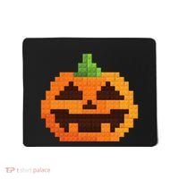 Halloween Master Builder Pumpkin Building Blocks Bricks Mousepad thumb 0