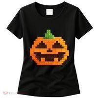 Halloween Master Builder Pumpkin Building Blocks Bricks Women's T-Shirt thumb 0