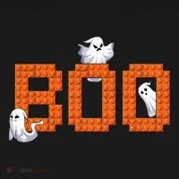Halloween Master Builder Boo Ghost Building Blocks Bricks Doggie Tank thumb 4