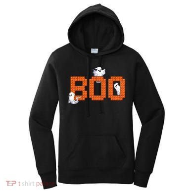 Halloween Master Builder Boo Ghost Building Blocks Bricks Women's Hoodie