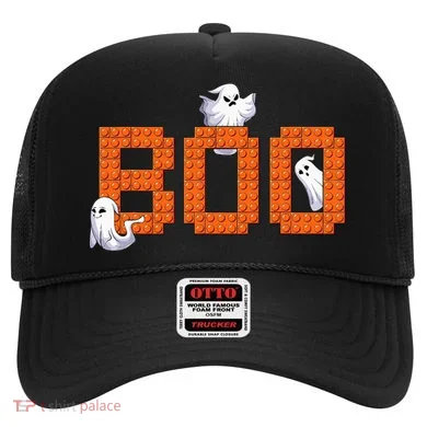 Halloween Master Builder Boo Ghost Building Blocks Bricks Hat