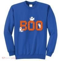 Halloween Master Builder Boo Ghost Building Blocks Bricks Sweatshirt thumb 0
