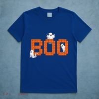 Halloween Master Builder Boo Ghost Building Blocks Bricks T-Shirt thumb 5