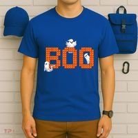 Halloween Master Builder Boo Ghost Building Blocks Bricks T-Shirt thumb 6