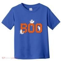 Halloween Master Builder Boo Ghost Building Blocks Bricks Toddler T-Shirt thumb 0
