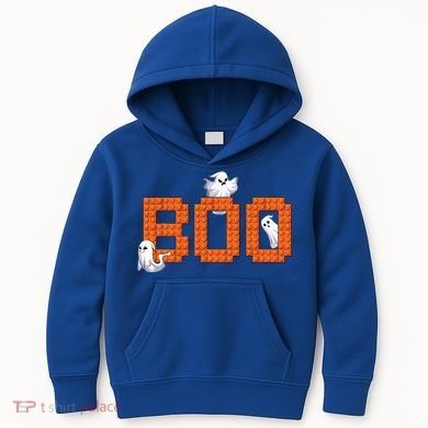 Halloween Master Builder Boo Ghost Building Blocks Bricks Kids Hoodie