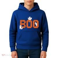 Halloween Master Builder Boo Ghost Building Blocks Bricks Kids Hoodie thumb 4
