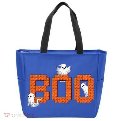 Halloween Master Builder Boo Ghost Building Blocks Bricks Tote Bag