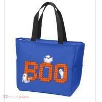 Halloween Master Builder Boo Ghost Building Blocks Bricks Tote Bag thumb 3