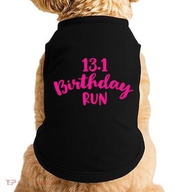 Half Marathon Birthday Runner Gift Running Doggie Tank