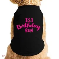 Half Marathon Birthday Runner Gift Running Doggie Tank thumb 0