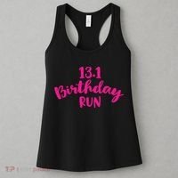 Half Marathon Birthday Runner Gift Running Women's Tank Top thumb 3