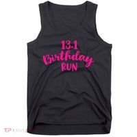Half Marathon Birthday Runner Gift Running Tank Top thumb 0