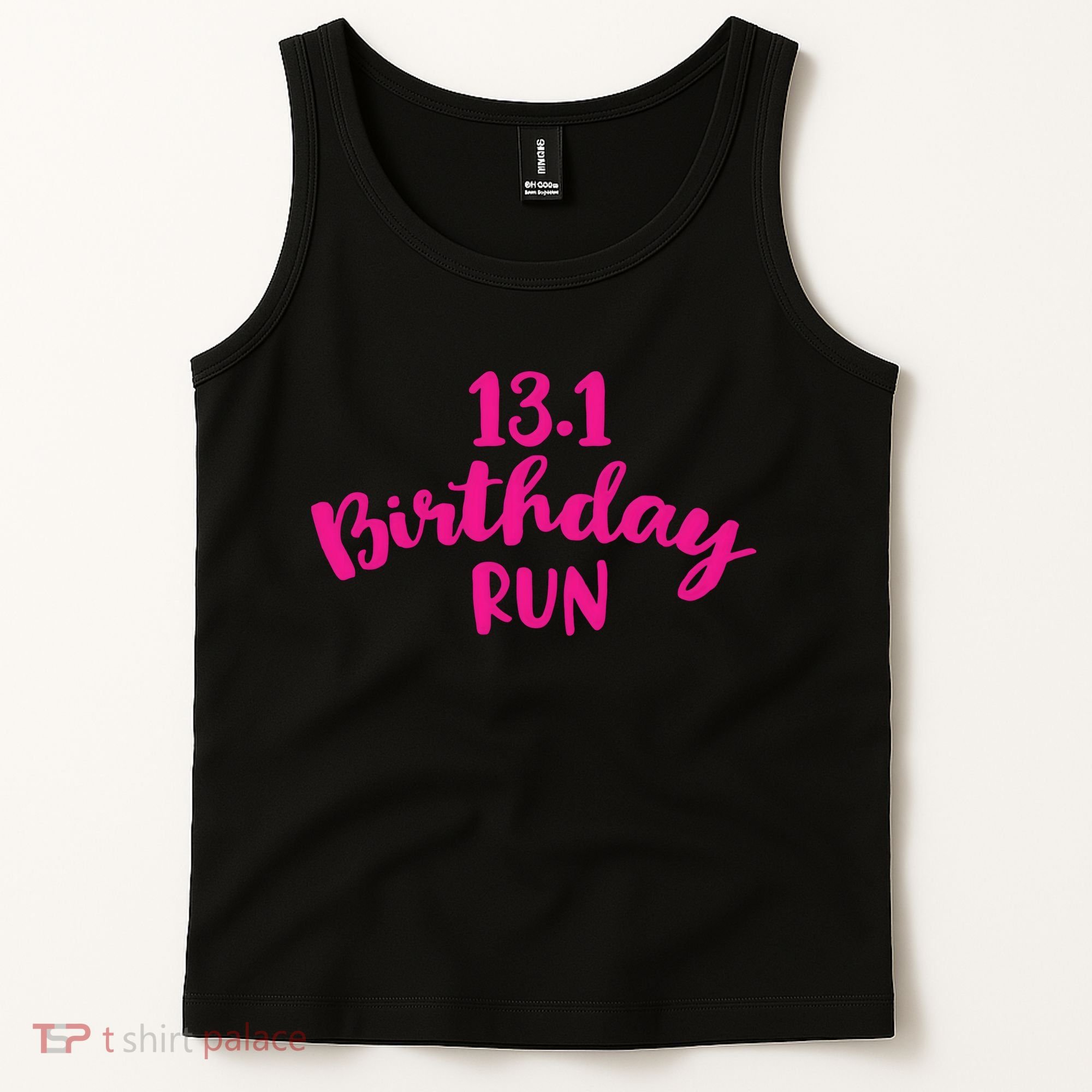 Half Marathon Birthday Runner Gift Running Tank Top
