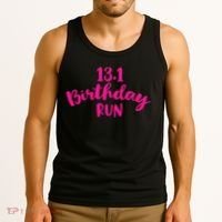 Half Marathon Birthday Runner Gift Running Tank Top thumb 3