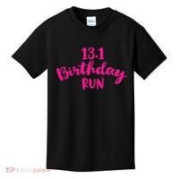 Half Marathon Birthday Runner Gift Running Kids T-Shirt thumb 0