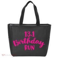 Half Marathon Birthday Runner Gift Running Tote Bag thumb 0