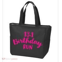 Half Marathon Birthday Runner Gift Running Tote Bag thumb 3