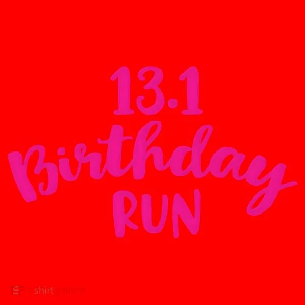 Half Marathon Birthday Runner Gift Running Santa Hat