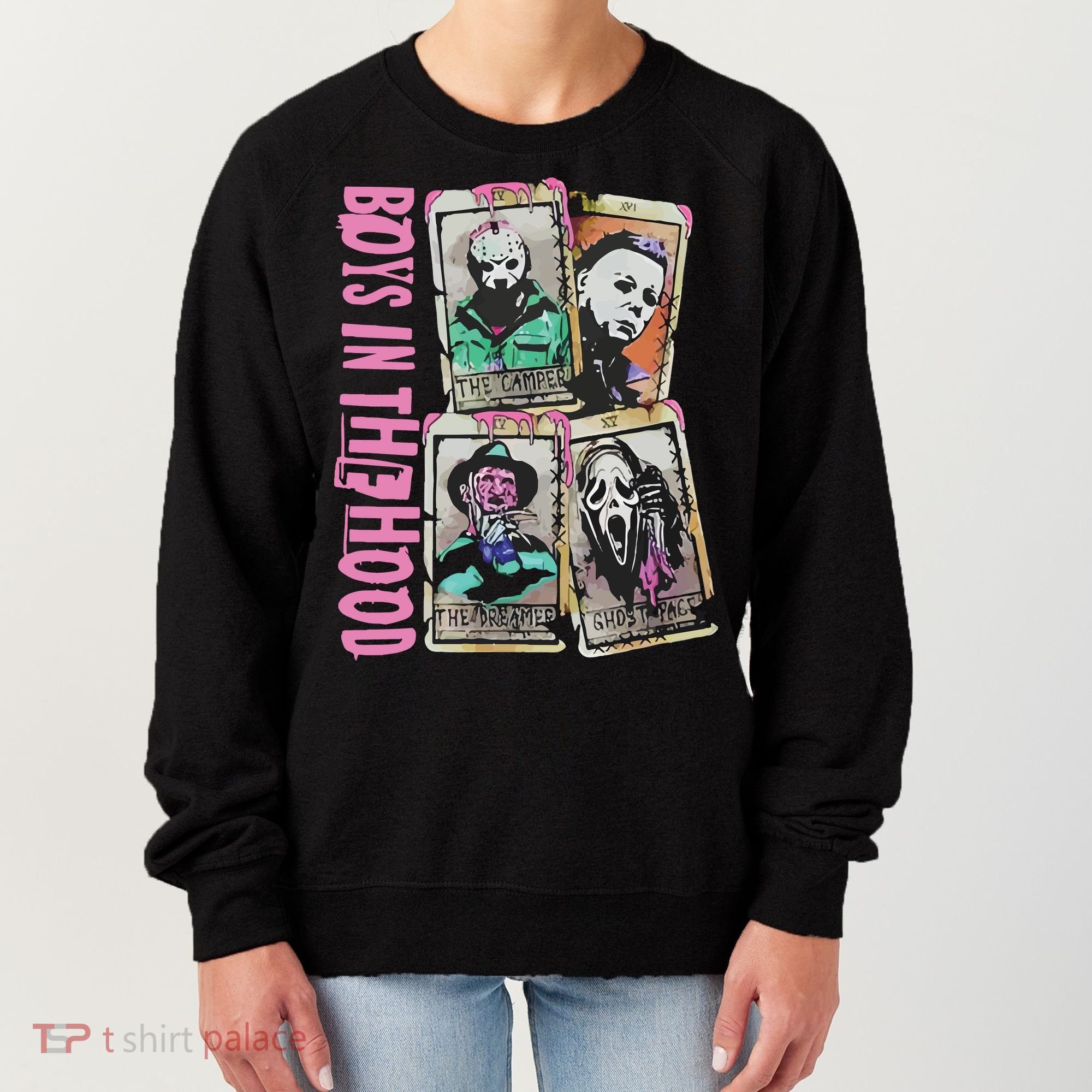 Horror Movie Boy In The Hood Women's Sweatshirt