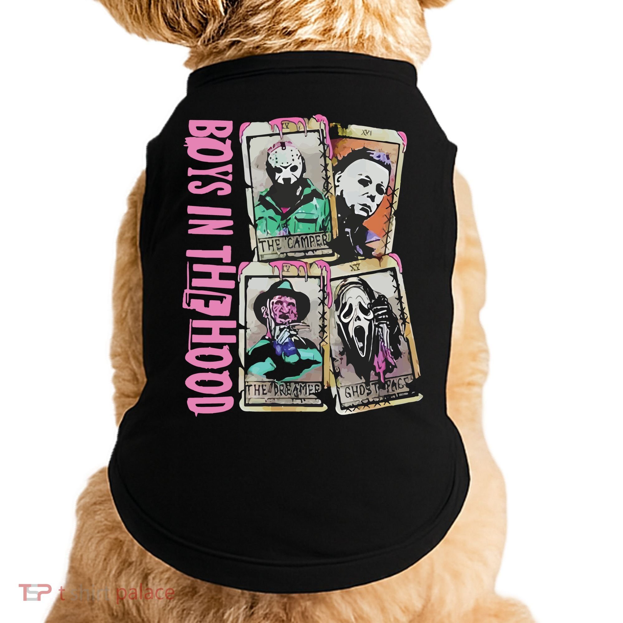 Horror Movie Boy In The Hood Doggie Tank