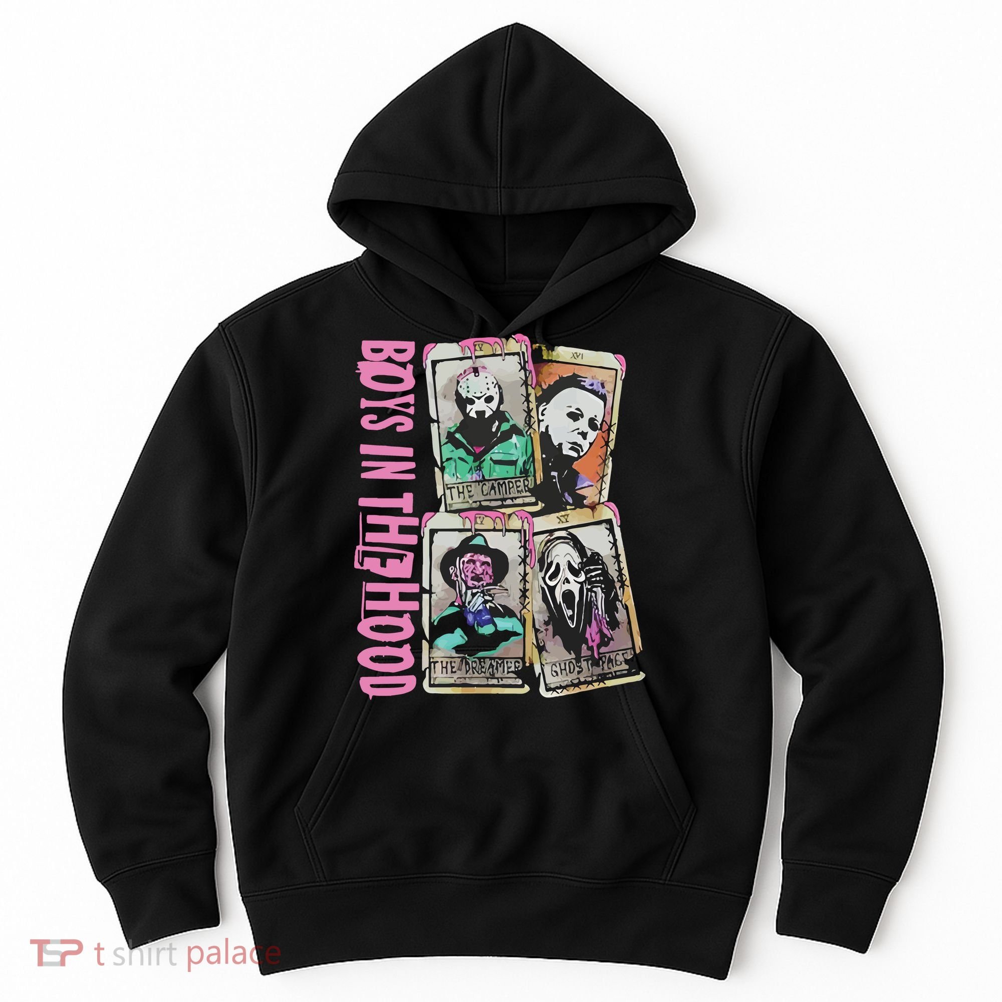 Horror Movie Boy In The Hood Hoodie