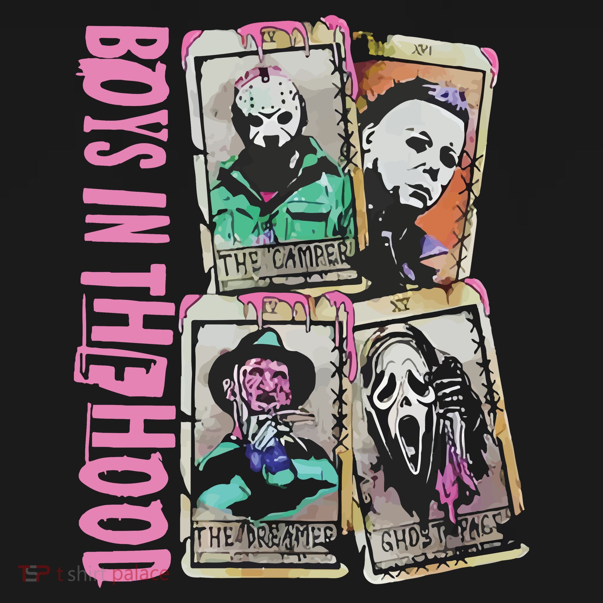 Horror Movie Boy In The Hood Sweatshirt