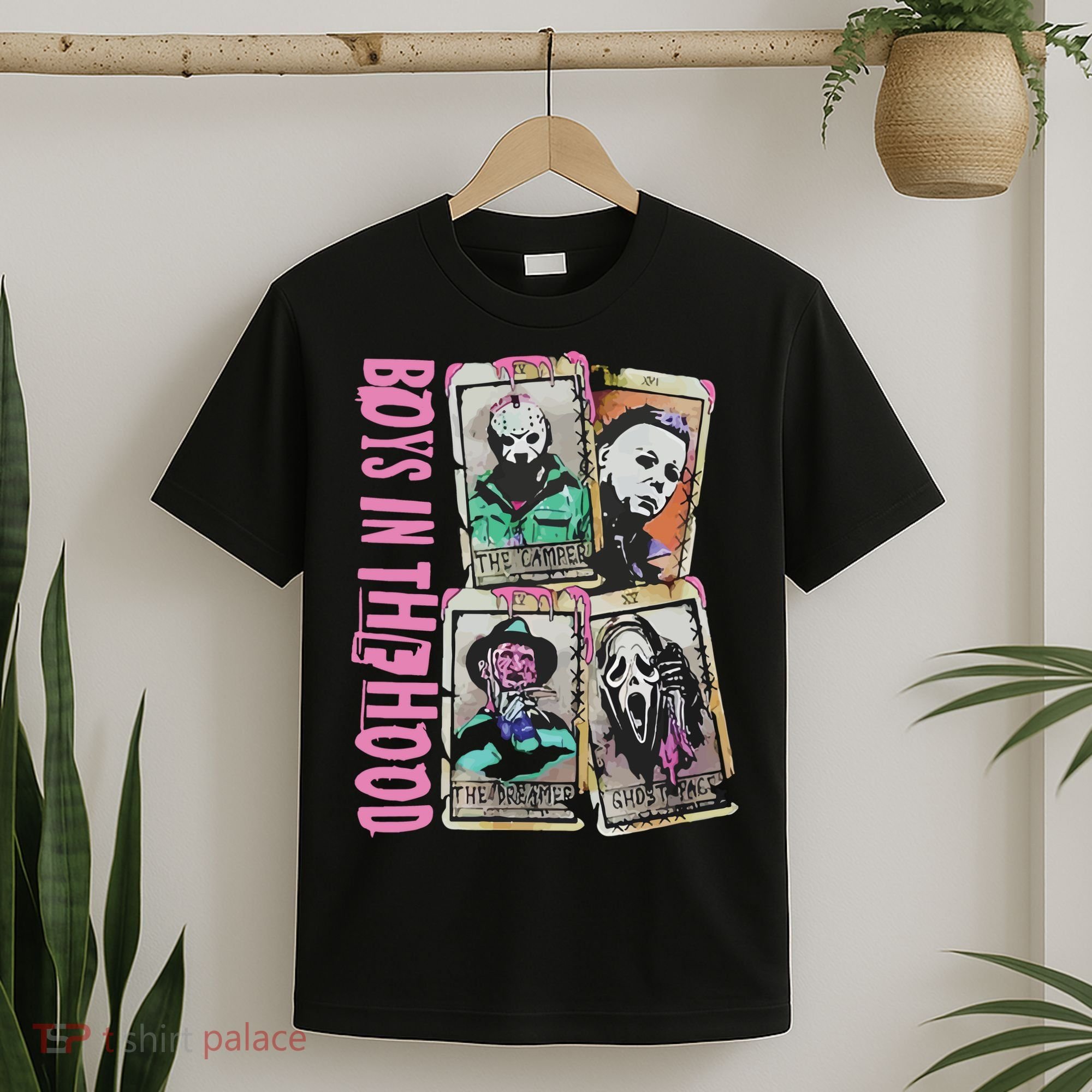 Horror Movie Boy In The Hood T-Shirt