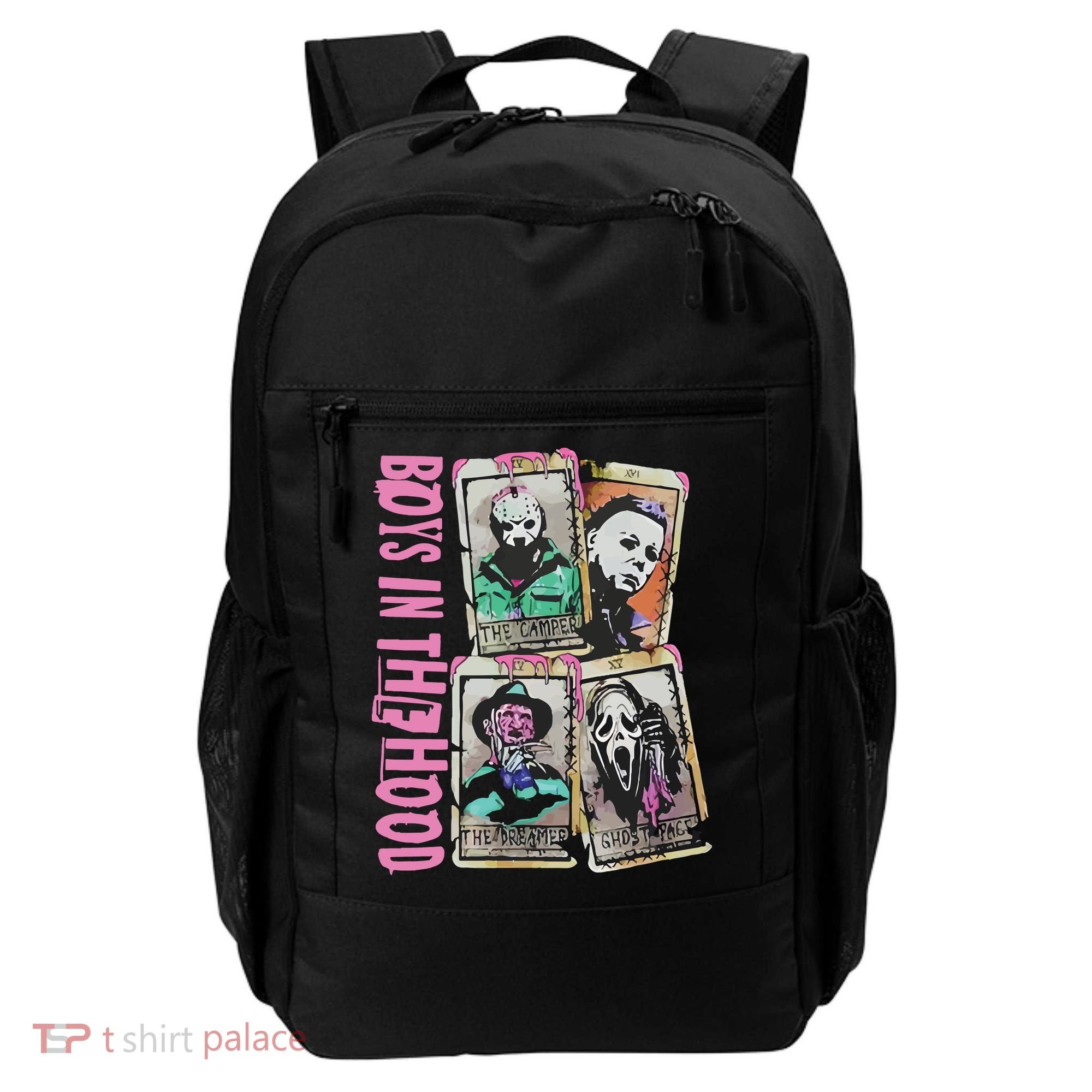 Horror Movie Boy In The Hood Backpack