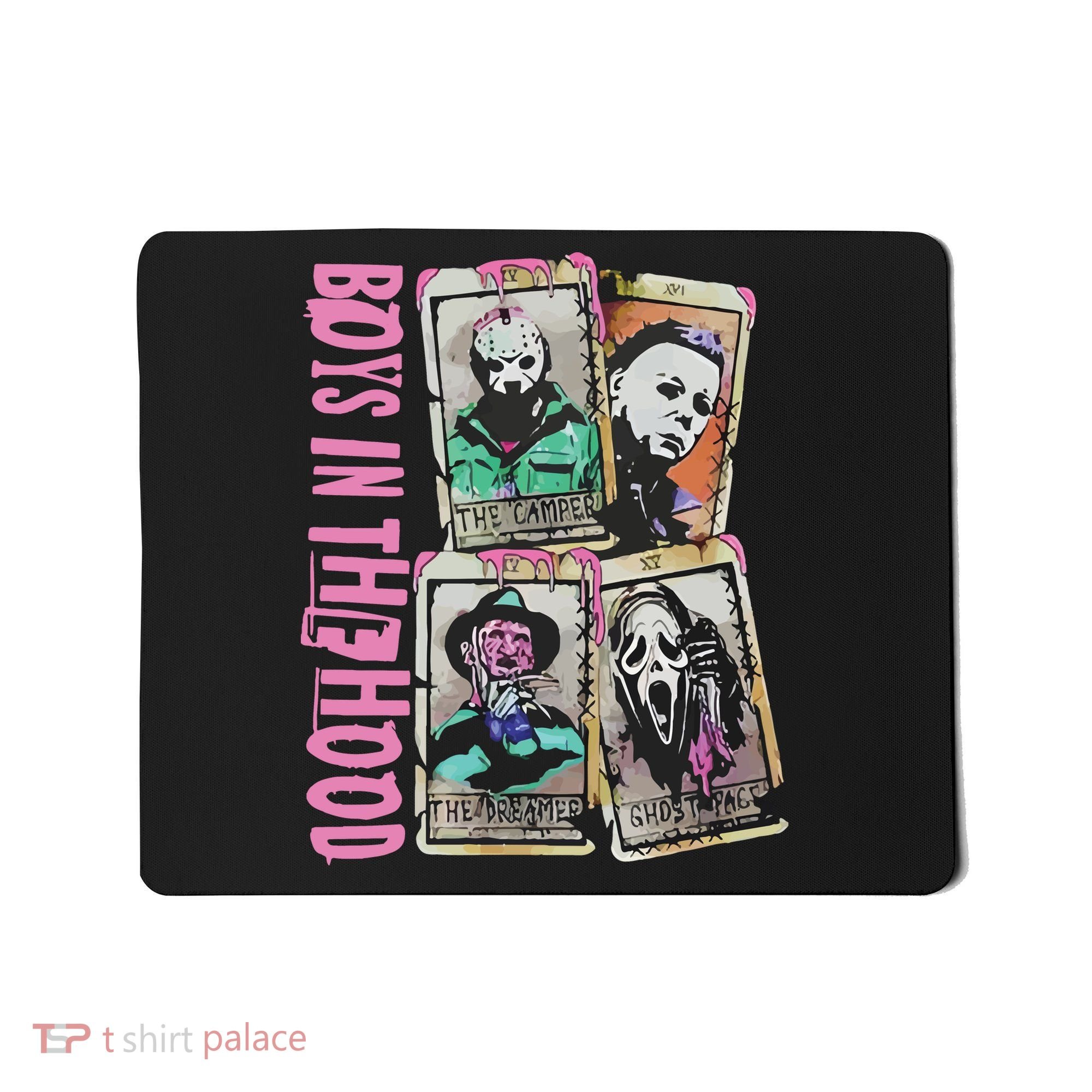 Horror Movie Boy In The Hood Mousepad