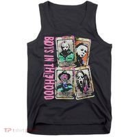 Horror Movie Boy In The Hood Tank Top thumb 0