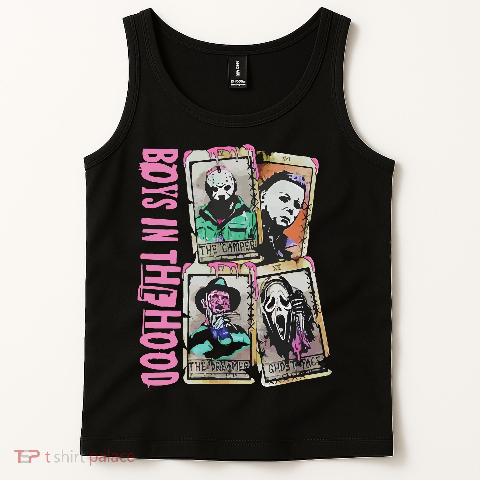 Horror Movie Boy In The Hood Tank Top