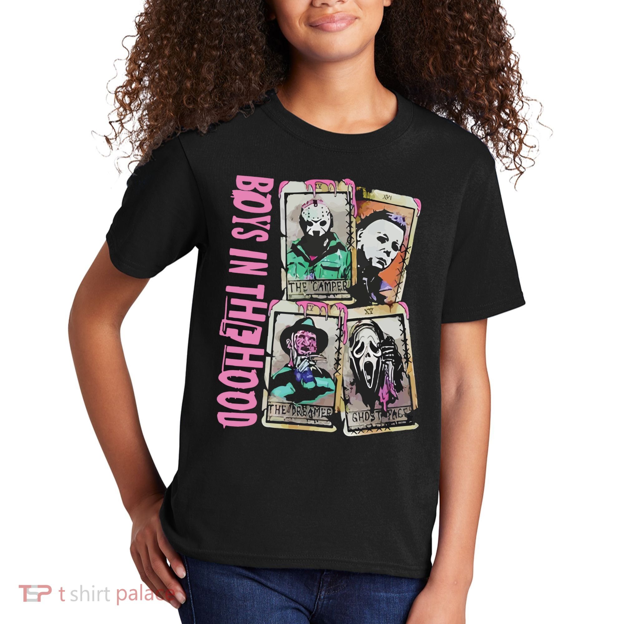 Horror Movie Boy In The Hood Kids T-Shirt