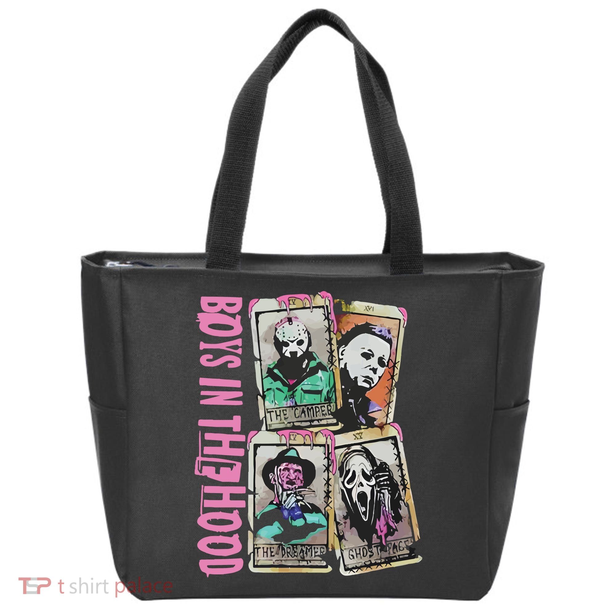 Horror Movie Boy In The Hood Tote Bag