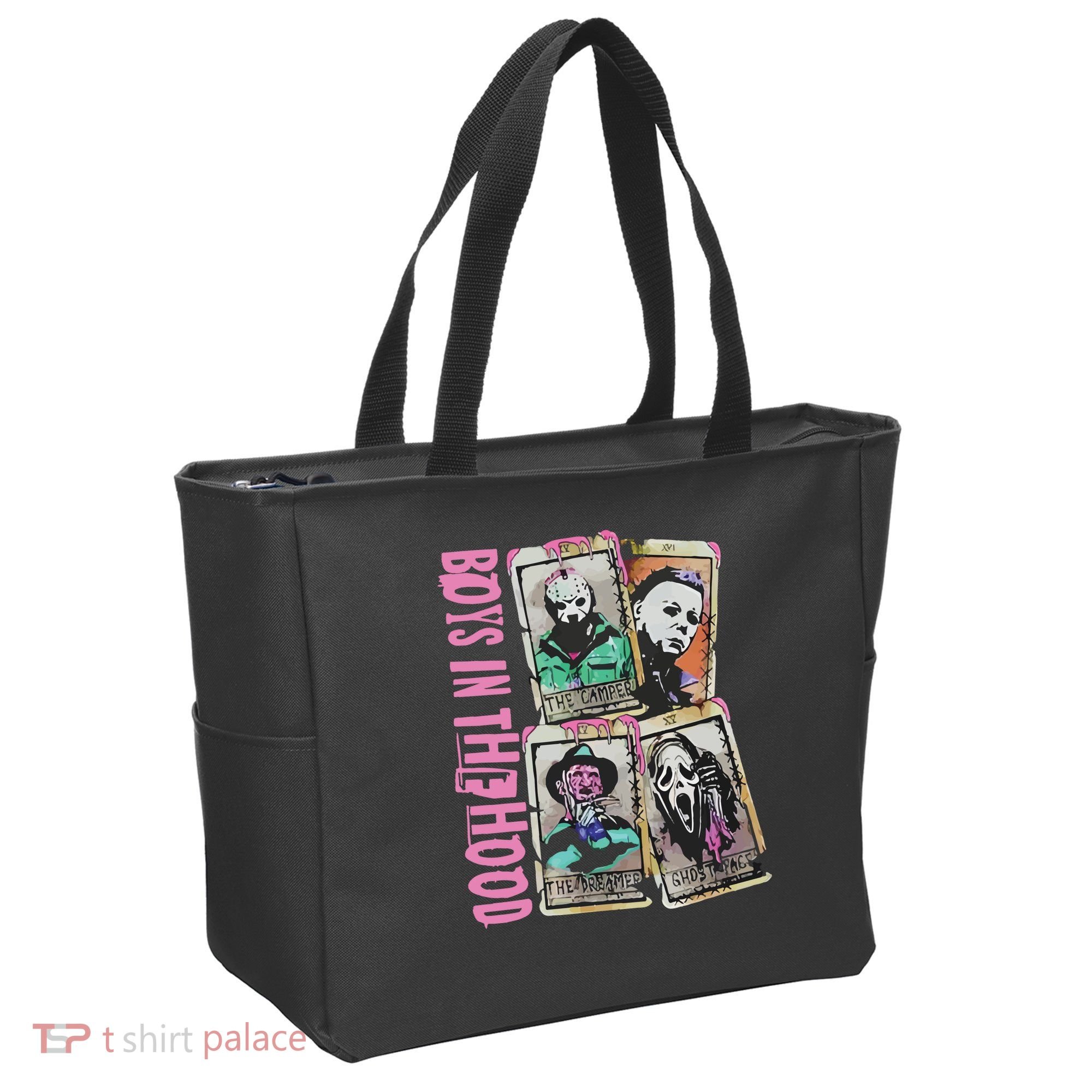 Horror Movie Boy In The Hood Tote Bag