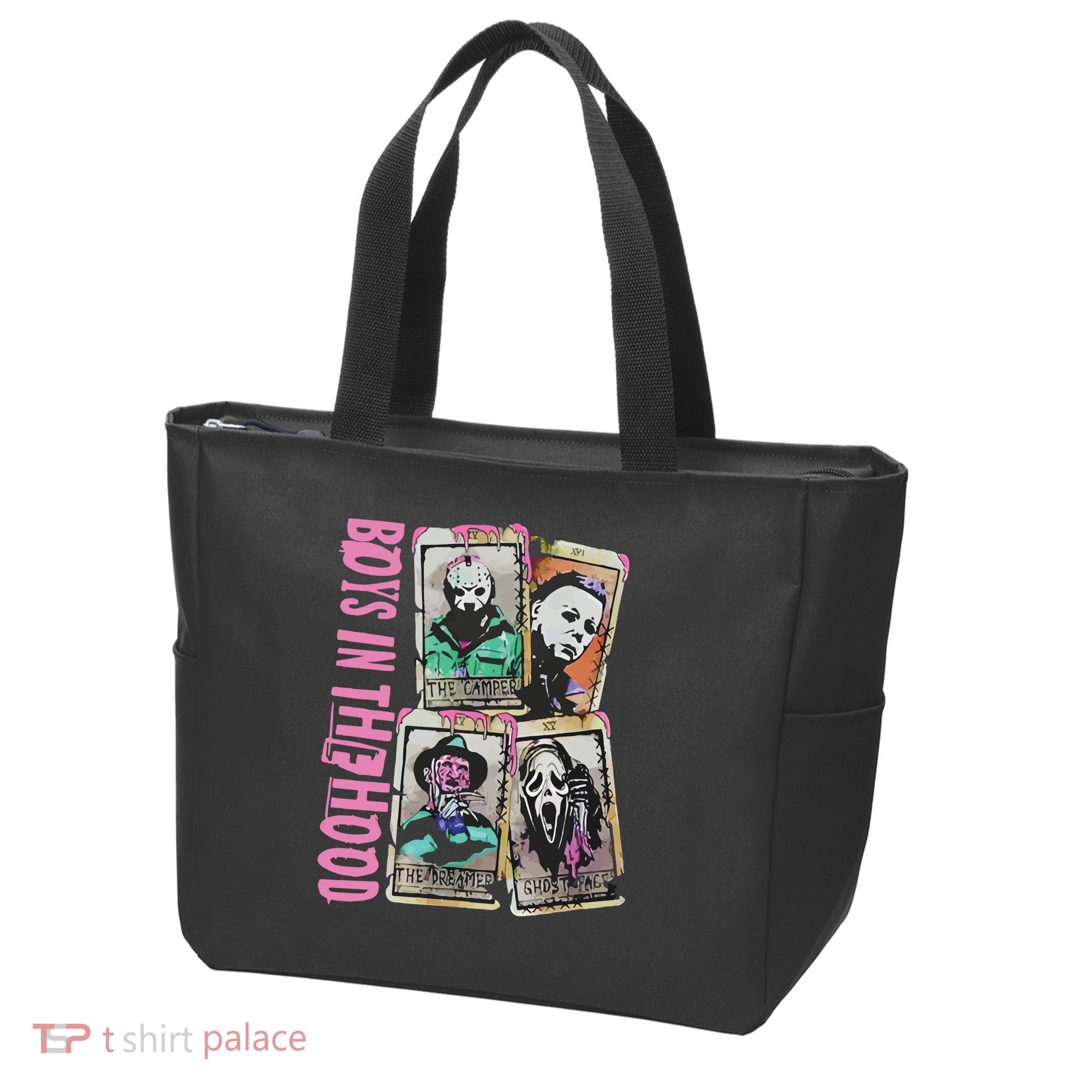 Horror Movie Boy In The Hood Tote Bag