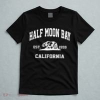 Half Moon Bay California CA Vintage State Athletic Style T-Shirt thumb 5