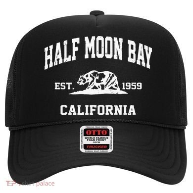 Half Moon Bay California CA Vintage State Athletic Style Hat