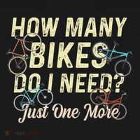 How Many Bikes Do I Need Just One More Funny Bike Cyclist Women's Hoodie thumb 2