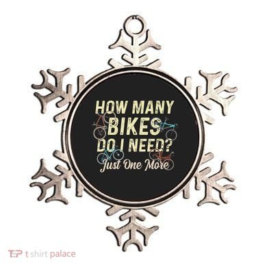 How Many Bikes Do I Need Just One More Funny Bike Cyclist Ornament