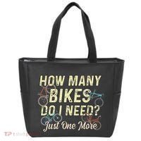 How Many Bikes Do I Need Just One More Funny Bike Cyclist Tote Bag thumb 0