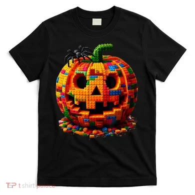 Halloween Master Builder Pumpkin T-Shirt