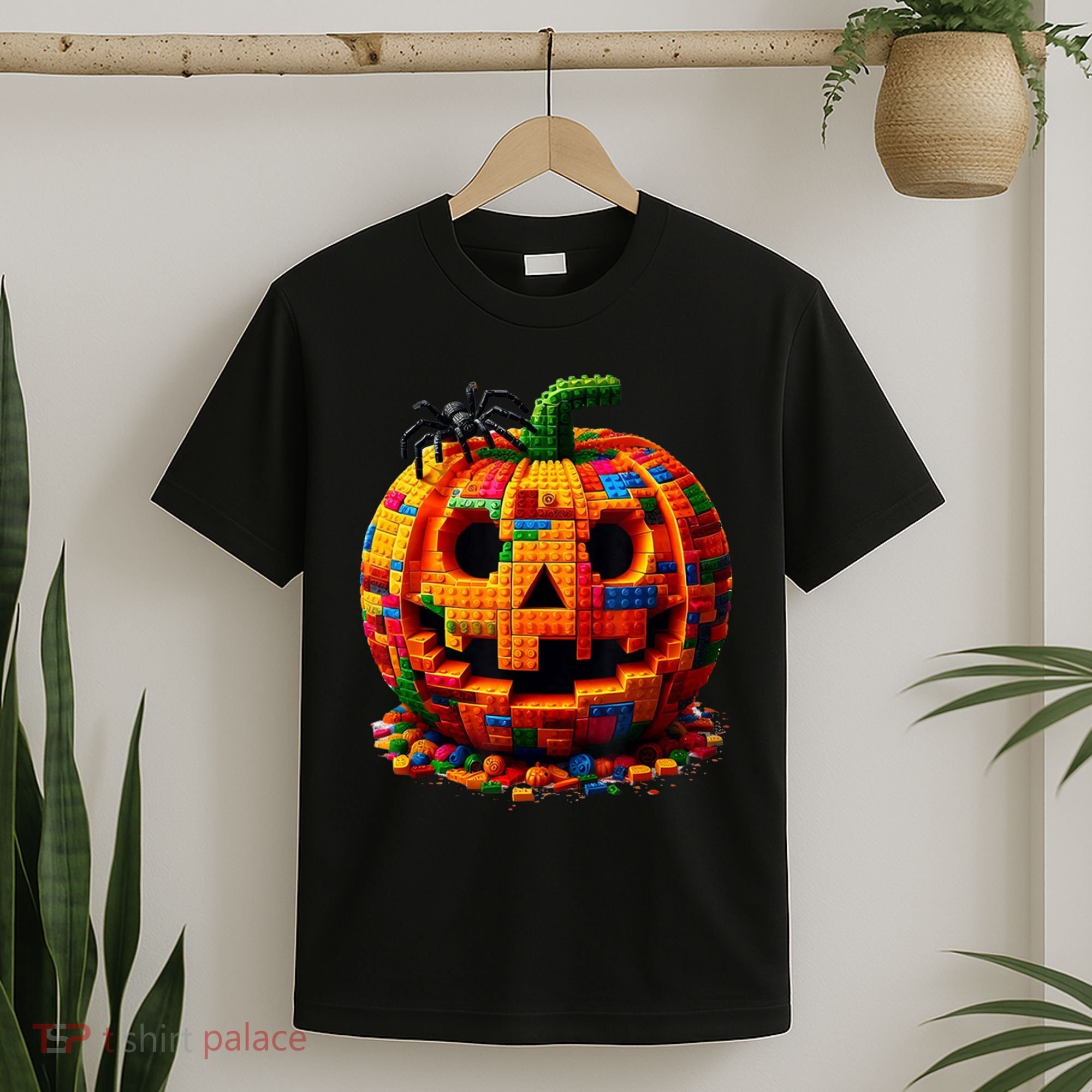 Halloween Master Builder Pumpkin T-Shirt