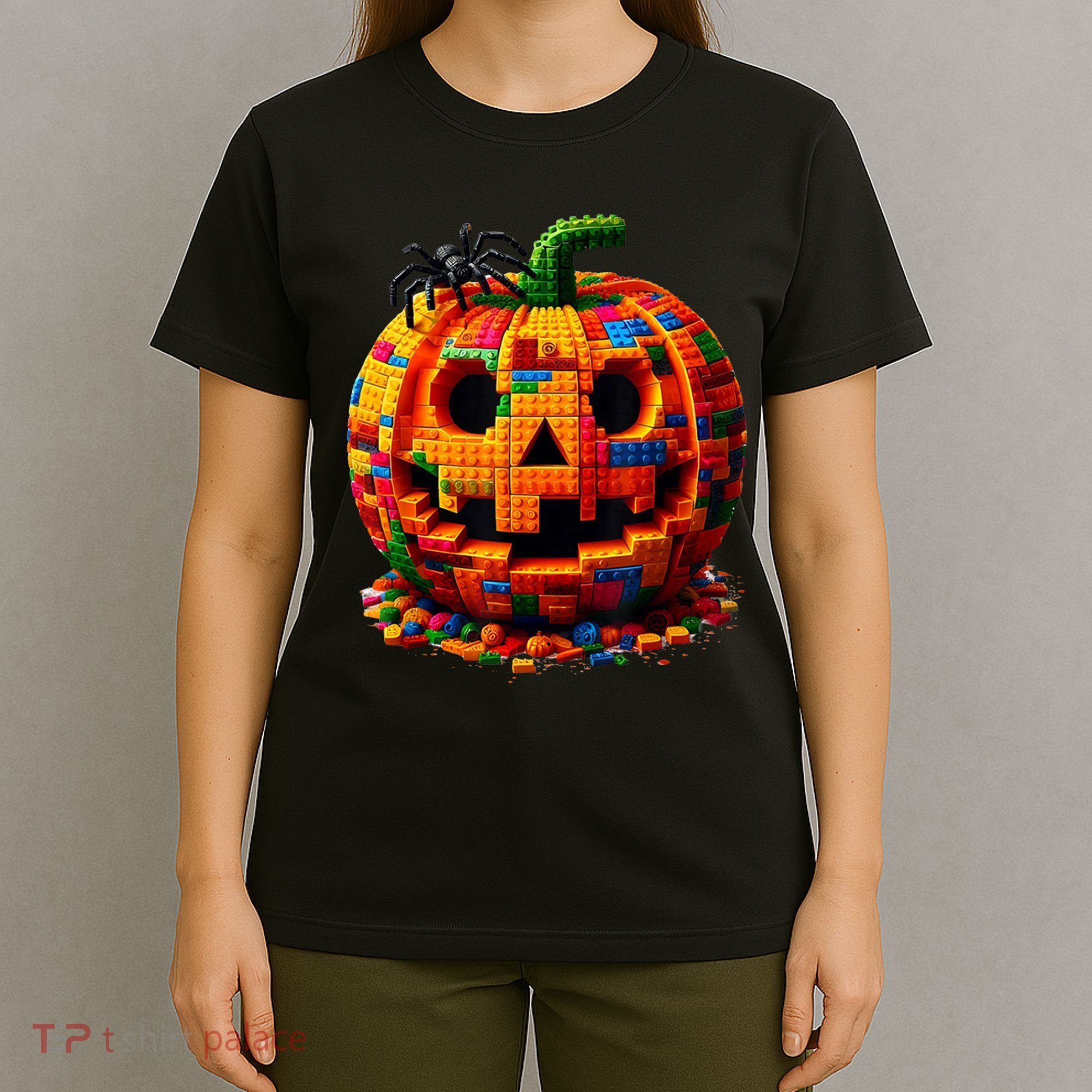 Halloween Master Builder Pumpkin T-Shirt
