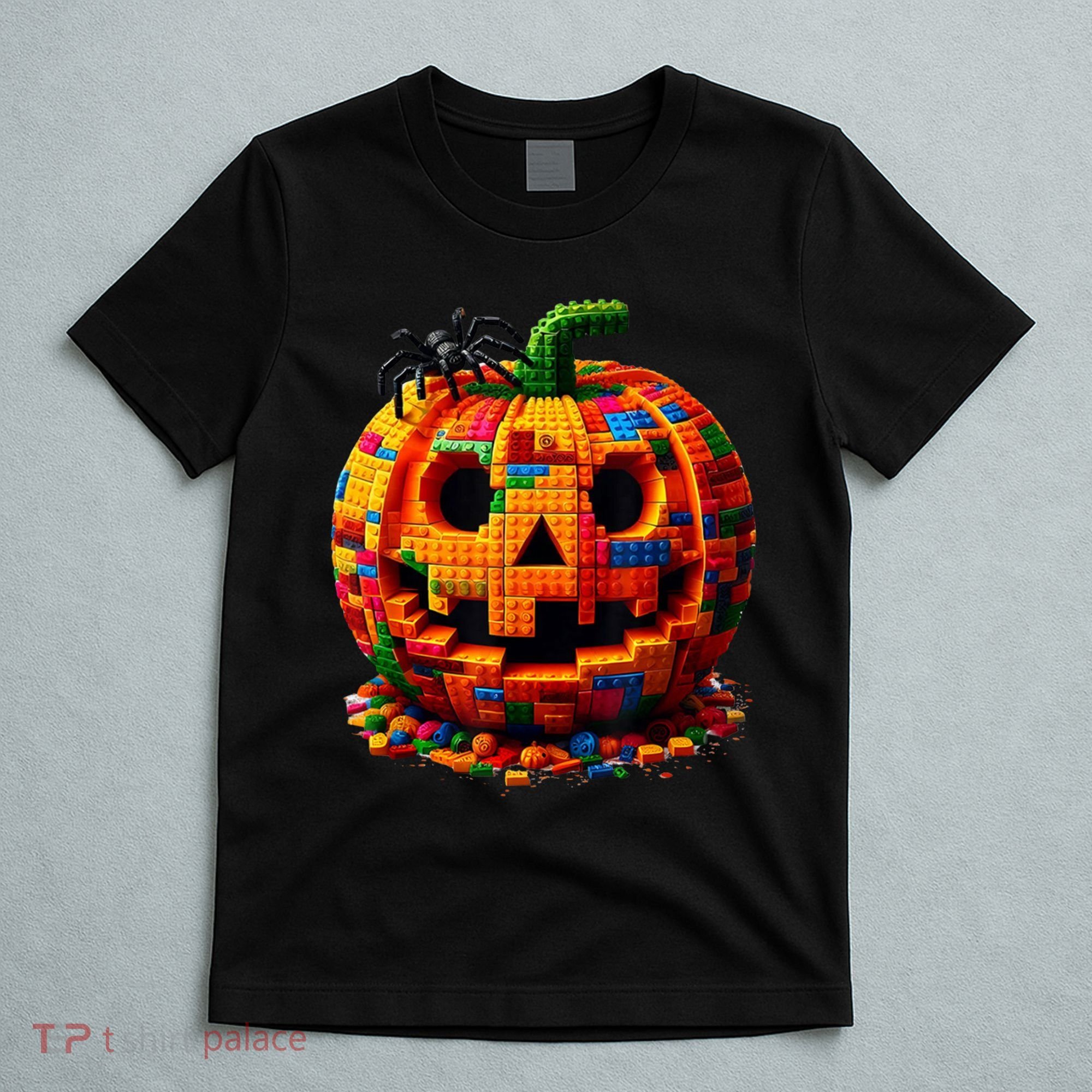Halloween Master Builder Pumpkin T-Shirt