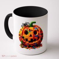Halloween Master Builder Pumpkin Coffee Mug thumb 0