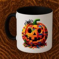Halloween Master Builder Pumpkin Coffee Mug thumb 2