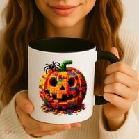 Halloween Master Builder Pumpkin Coffee Mug thumb 3