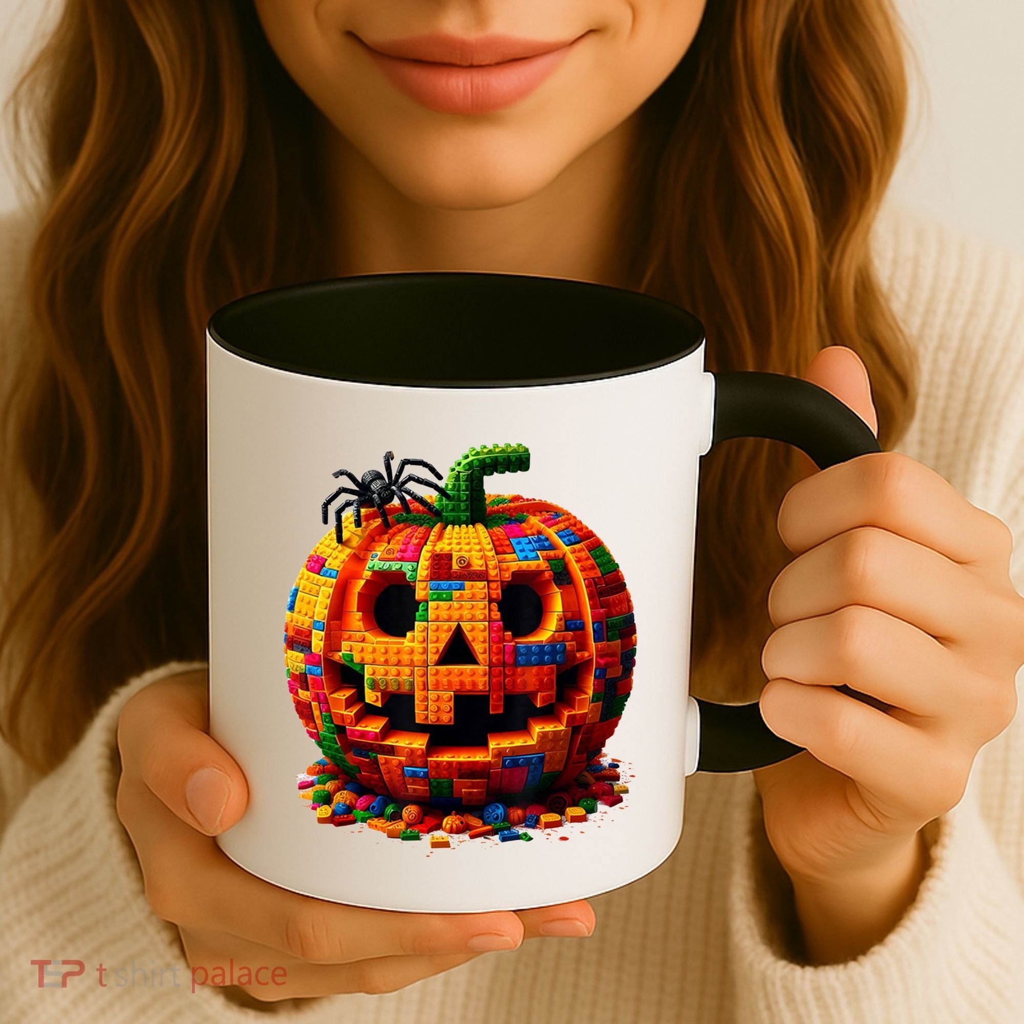 Halloween Master Builder Pumpkin Coffee Mug
