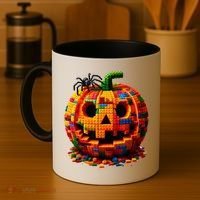 Halloween Master Builder Pumpkin Coffee Mug thumb 4